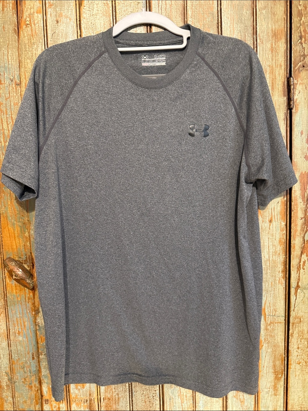 Under Armour Men's Charcoal Short Sleeve Tee